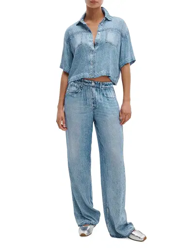 rag & bone Women's rb Miramar Slink Abby Button-Front Top - Murray | Thumbnail 2 rag & bone Women's rb Miramar Slink Abby Button-Front Top - Murray | Thumbnail 2