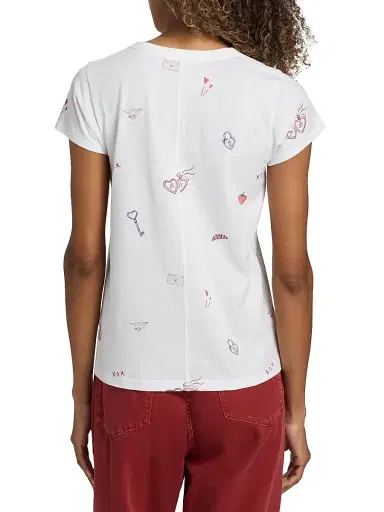 rag & bone Women's All Over Valentines T-Shirt - White Multi | Thumbnail 5 rag & bone Women's All Over Valentines T-Shirt - White Multi | Thumbnail 5