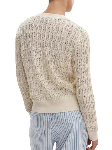 rag & bone Women's Leslie Cotton-Blend Cardigan - | Thumbnail 4 rag & bone Women's Leslie Cotton-Blend Cardigan - | Thumbnail 4