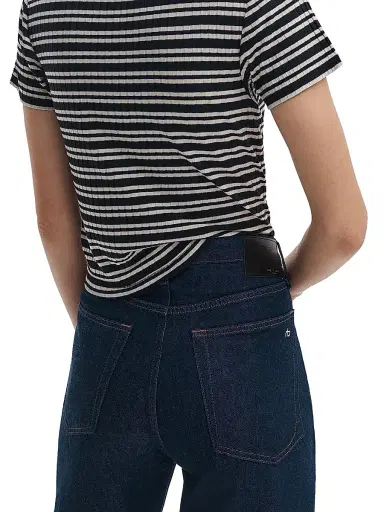 rag & bone Women's Logan Featherweight Wide-Leg Jeans - Duskrinse | Thumbnail 5 rag & bone Women's Logan Featherweight Wide-Leg Jeans - Duskrinse | Thumbnail 5
