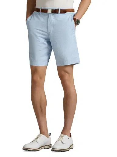 Polo Ralph Lauren Men's Classic Floral Flat Front Shorts - Wedge Floral Office Blue | Thumbnail 3 Polo Ralph Lauren Men's Classic Floral Flat Front Shorts - Wedge Floral Office Blue | Thumbnail 3