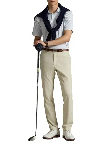 Polo Ralph Lauren Men's Featherweight Airflow Performance Polo Shirt | Thumbnail 2 Polo Ralph Lauren Men's Featherweight Airflow Performance Polo Shirt | Thumbnail 2