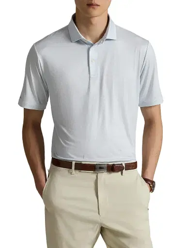 Polo Ralph Lauren Men's Featherweight Airflow Performance Polo Shirt | Thumbnail 3 Polo Ralph Lauren Men's Featherweight Airflow Performance Polo Shirt | Thumbnail 3