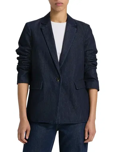 rag & bone Women's Jennie Denim Blazer - Indigo | Thumbnail 3 rag & bone Women's Jennie Denim Blazer - Indigo | Thumbnail 3