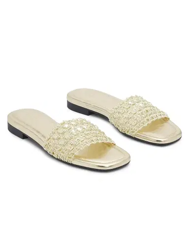 rag & bone Women's Ellie Woven Strap Slides | Thumbnail 2 rag & bone Women's Ellie Woven Strap Slides | Thumbnail 2