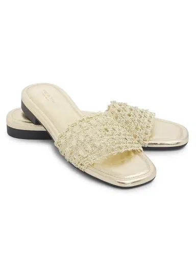 rag & bone Women's Ellie Woven Strap Slides | Thumbnail 5 rag & bone Women's Ellie Woven Strap Slides | Thumbnail 5