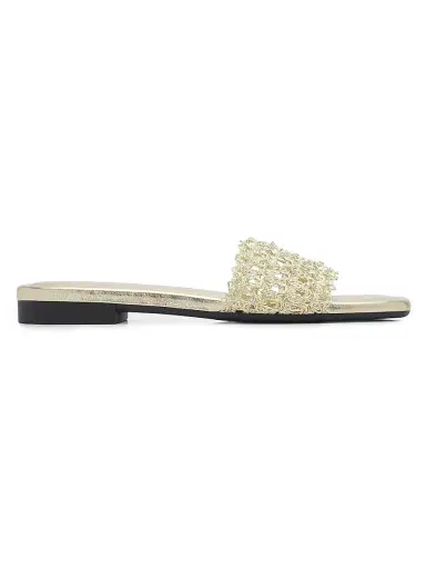 rag & bone Women's Ellie Woven Strap Slides | Thumbnail 1 rag & bone Women's Ellie Woven Strap Slides | Thumbnail 1