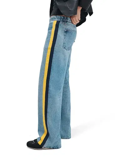 rag & bone Women's rb Miramar Terry Cotton Wide-Leg Track Pants | Thumbnail 3 rag & bone Women's rb Miramar Terry Cotton Wide-Leg Track Pants | Thumbnail 3