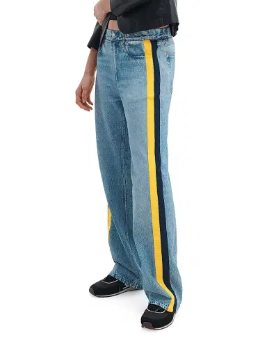 rag & bone Women's rb Miramar Terry Cotton Wide-Leg Track Pants | Thumbnail 4 rag & bone Women's rb Miramar Terry Cotton Wide-Leg Track Pants | Thumbnail 4