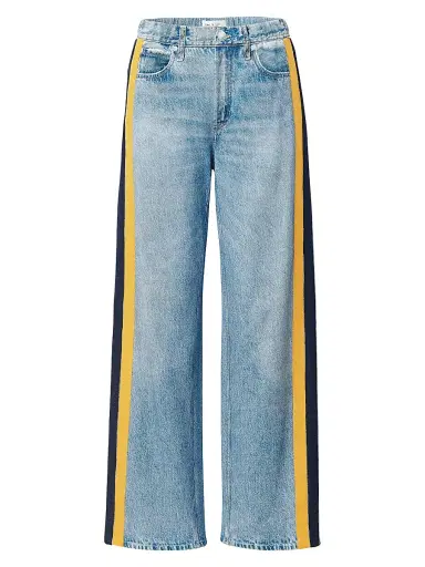 rag & bone Women's rb Miramar Terry Cotton Wide-Leg Track Pants | Thumbnail 1 rag & bone Women's rb Miramar Terry Cotton Wide-Leg Track Pants | Thumbnail 1