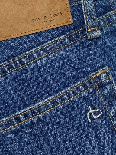 rag & bone Women's Harlow Low-Rise Full Straight-Fit Jeans - Park | Thumbnail 7 rag & bone Women's Harlow Low-Rise Full Straight-Fit Jeans - Park | Thumbnail 7