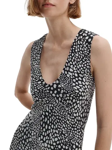rag & bone Women's Sinead Printed Maxi Dress - Black Leopard | Thumbnail 5 rag & bone Women's Sinead Printed Maxi Dress - Black Leopard | Thumbnail 5