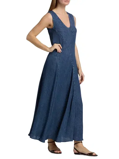 rag & bone Women's rb Miramar Sinead Maxi Dress - Kennmore | Thumbnail 4 rag & bone Women's rb Miramar Sinead Maxi Dress - Kennmore | Thumbnail 4