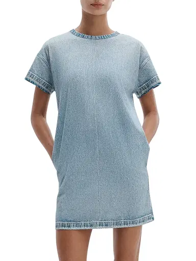 rag & bone Women's rb Miramar Kelly Jersey T-Shirt Minidress | Thumbnail 3 rag & bone Women's rb Miramar Kelly Jersey T-Shirt Minidress | Thumbnail 3