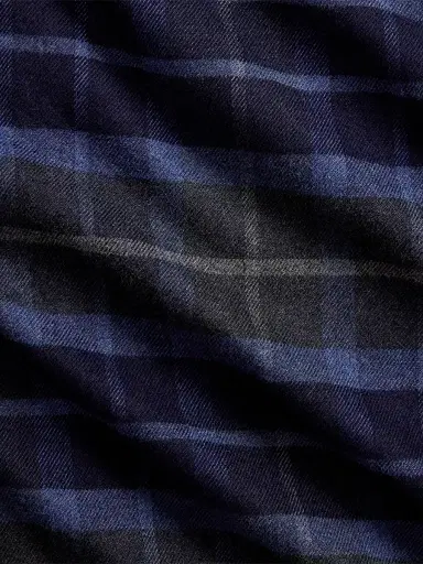 Polo Ralph Lauren Men's Super Ranch Plaid Cotton Flannel Shirt - Navy Grey Heather Multi - Size XL | Thumbnail 6 Polo Ralph Lauren Men's Super Ranch Plaid Cotton Flannel Shirt - Navy Grey Heather Multi - Size XL | Thumbnail 6