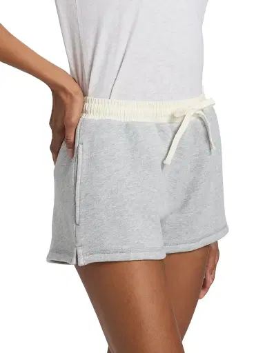 rag & bone Women's Cotton-Blend Terry Sweatshorts - Heather Grey | Thumbnail 4 rag & bone Women's Cotton-Blend Terry Sweatshorts - Heather Grey | Thumbnail 4