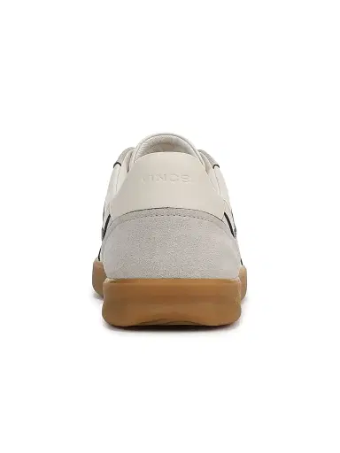 Vince Men's Oasis Edge-Paint Low-Top Sneakers - Horchata Pebble White | Thumbnail 3 Vince Men's Oasis Edge-Paint Low-Top Sneakers - Horchata Pebble White | Thumbnail 3