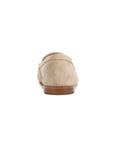 Veronica Beard Women's Prilla 25MM Moc-Toe Suede Loafers - Sand - Size 7 | Thumbnail 6 Veronica Beard Women's Prilla 25MM Moc-Toe Suede Loafers - Sand - Size 7 | Thumbnail 6