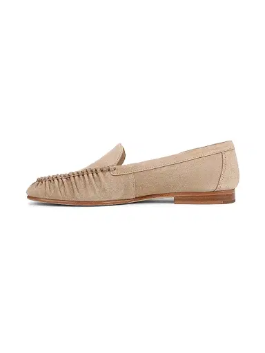 Veronica Beard Women's Prilla 25MM Moc-Toe Suede Loafers - Sand - Size 7 | Thumbnail 7 Veronica Beard Women's Prilla 25MM Moc-Toe Suede Loafers - Sand - Size 7 | Thumbnail 7