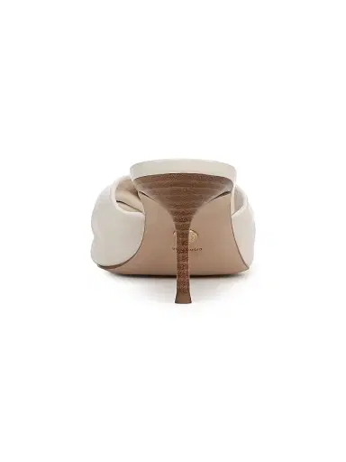 Veronica Beard Women's Tullia Leather 65MM Sandals - Ecru | Thumbnail 3 Veronica Beard Women's Tullia Leather 65MM Sandals - Ecru | Thumbnail 3