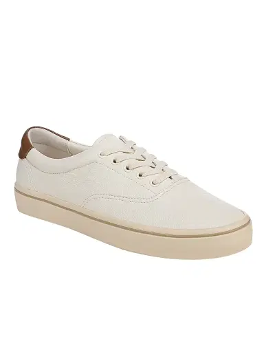Vince Men's Seaside Leather Low-Top Sneakers - Pebble White | Thumbnail 2 Vince Men's Seaside Leather Low-Top Sneakers - Pebble White | Thumbnail 2