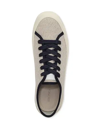 Veronica Beard Women's Truett Canvas Low-Top Platform Sneakers | Thumbnail 4 Veronica Beard Women's Truett Canvas Low-Top Platform Sneakers | Thumbnail 4