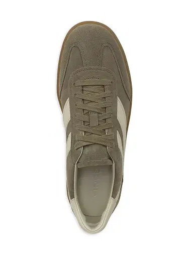 Vince Men's Oasis Suede & Leather Low-Top Sneakers - Kalamata Moonlight | Thumbnail 4 Vince Men's Oasis Suede & Leather Low-Top Sneakers - Kalamata Moonlight | Thumbnail 4
