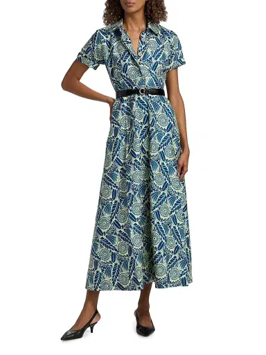 Elisamama Women's Spring Feyi Cotton Shirtdress | Thumbnail 3 Elisamama Women's Spring Feyi Cotton Shirtdress | Thumbnail 3
