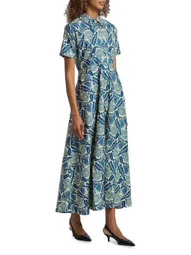 Elisamama Women's Spring Feyi Cotton Shirtdress | Thumbnail 4 Elisamama Women's Spring Feyi Cotton Shirtdress | Thumbnail 4