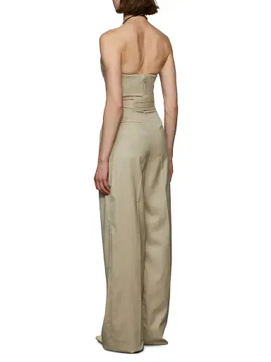 Et Ochs Women's Crosby Strapless Jumpsuit - Taupe | Thumbnail 6 Et Ochs Women's Crosby Strapless Jumpsuit - Taupe | Thumbnail 6