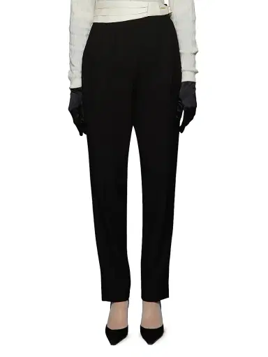 Et Ochs Women's Magnus Cummerbund Pants - Black | Thumbnail 3 Et Ochs Women's Magnus Cummerbund Pants - Black | Thumbnail 3