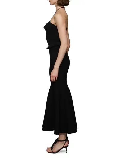Et Ochs Women's Flynn Fit & Flare Skirt - Black | Thumbnail 4 Et Ochs Women's Flynn Fit & Flare Skirt - Black | Thumbnail 4