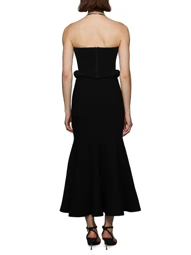 Et Ochs Women's Flynn Fit & Flare Skirt - Black | Thumbnail 5 Et Ochs Women's Flynn Fit & Flare Skirt - Black | Thumbnail 5