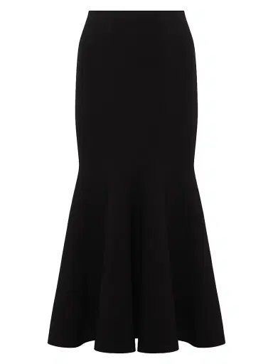 Et Ochs Women's Flynn Fit & Flare Skirt - Black | Thumbnail 1 Et Ochs Women's Flynn Fit & Flare Skirt - Black | Thumbnail 1