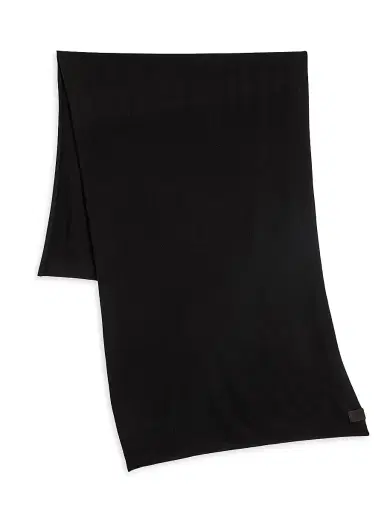 Vince Women's Cashmere Blanket Wrap - Black | Thumbnail 1 Vince Women's Cashmere Blanket Wrap - Black | Thumbnail 1