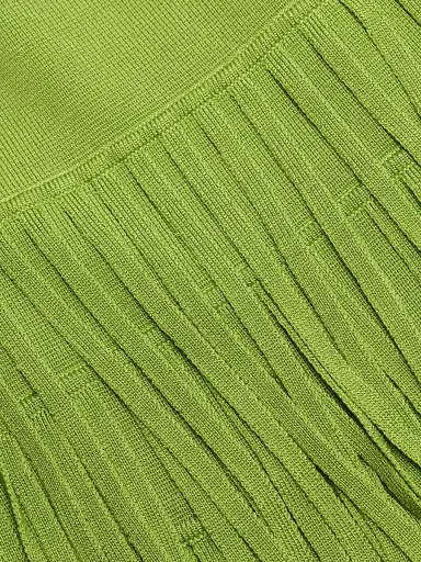 Toccin Women's Amaris Fringed Tank - Lime | Thumbnail 7 Toccin Women's Amaris Fringed Tank - Lime | Thumbnail 7