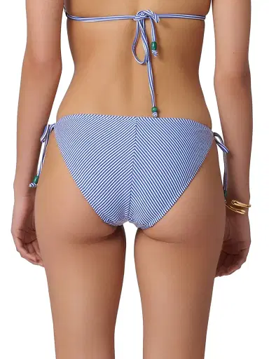 Shoshanna Women's Striped Bikini Bottom - Blue | Thumbnail 3 Shoshanna Women's Striped Bikini Bottom - Blue | Thumbnail 3