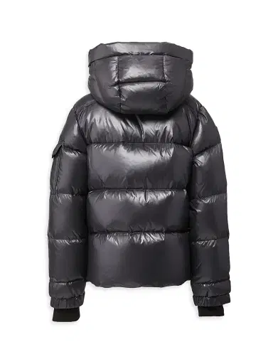 SAM. Little Boy's & Boy's Glacier Down Puffer Jacket - Steel | Thumbnail 4 SAM. Little Boy's & Boy's Glacier Down Puffer Jacket - Steel | Thumbnail 4