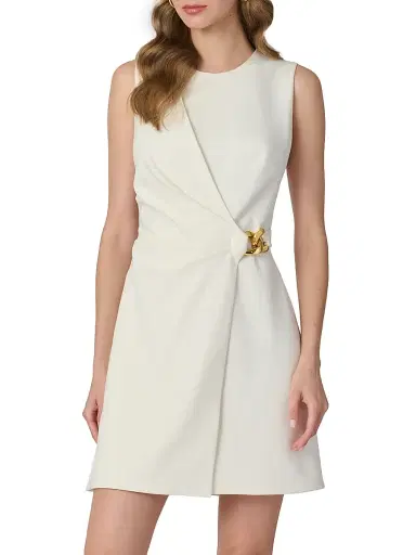 Shoshanna Women's Lily Side Link Minidress - | Thumbnail 2 Shoshanna Women's Lily Side Link Minidress - | Thumbnail 2