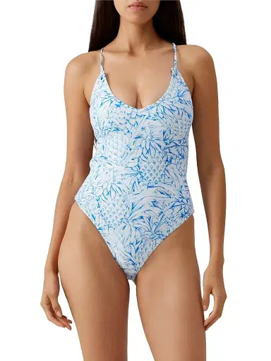 Melissa Odabash Women's Murcia One-Piece Swimsuit - Pineapples | Thumbnail 2 Melissa Odabash Women's Murcia One-Piece Swimsuit - Pineapples | Thumbnail 2