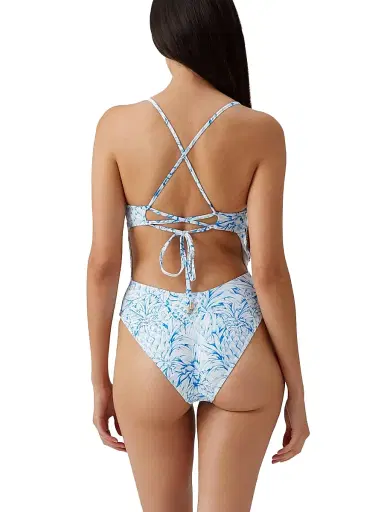 Melissa Odabash Women's Murcia One-Piece Swimsuit - Pineapples | Thumbnail 3 Melissa Odabash Women's Murcia One-Piece Swimsuit - Pineapples | Thumbnail 3