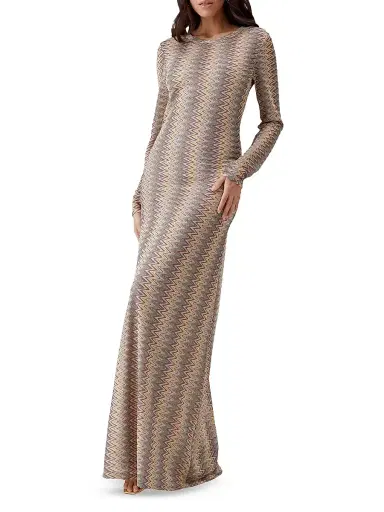 Melissa Odabash Women's Lily Zigzag Maxi Dress | Thumbnail 2 Melissa Odabash Women's Lily Zigzag Maxi Dress | Thumbnail 2