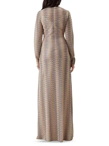 Melissa Odabash Women's Lily Zigzag Maxi Dress | Thumbnail 3 Melissa Odabash Women's Lily Zigzag Maxi Dress | Thumbnail 3