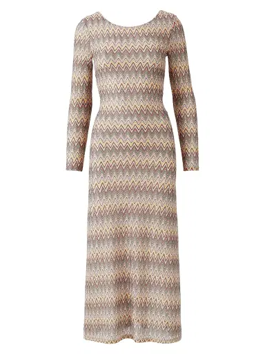 Melissa Odabash Women's Lily Zigzag Maxi Dress | Thumbnail 1 Melissa Odabash Women's Lily Zigzag Maxi Dress | Thumbnail 1