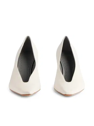 Balenciaga Women's Duchesse Pump Heels - White Snow - Size 11 | Thumbnail 2 Balenciaga Women's Duchesse Pump Heels - White Snow - Size 11 | Thumbnail 2