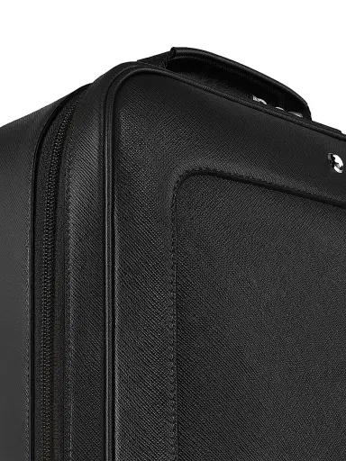Montblanc Men's Sartorial Leather Backpack - Black | Thumbnail 7 Montblanc Men's Sartorial Leather Backpack - Black | Thumbnail 7