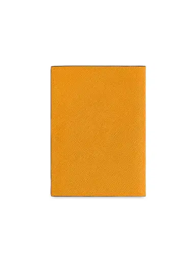 Montblanc Sartorial Leather Passport Holder - Orange | Thumbnail 3 Montblanc Sartorial Leather Passport Holder - Orange | Thumbnail 3