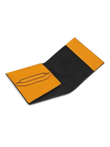 Montblanc Sartorial Leather Passport Holder - Orange | Thumbnail 5 Montblanc Sartorial Leather Passport Holder - Orange | Thumbnail 5