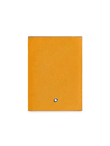 Montblanc Sartorial Leather Passport Holder - Orange | Thumbnail 1 Montblanc Sartorial Leather Passport Holder - Orange | Thumbnail 1
