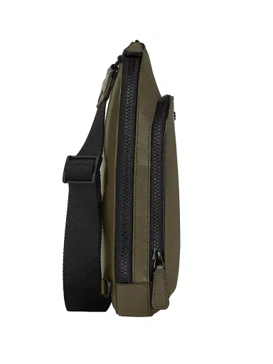 Montblanc Men's Extreme 3.0 Medium Leather Crossbody Bag - Green | Thumbnail 2 Montblanc Men's Extreme 3.0 Medium Leather Crossbody Bag - Green | Thumbnail 2